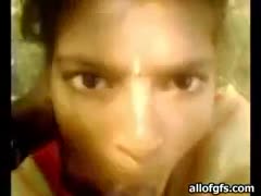 I get oral sex outside with my foul-minded, big, Indian, dirty slut wife.